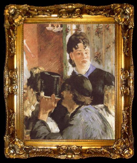 framed  Edouard Manet The Waitress, ta009-2